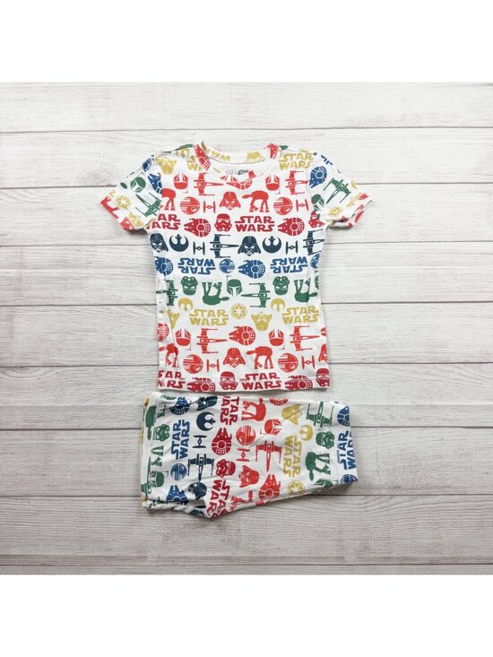 GAP Other - Gap Kids Star Wars Organic Cotton Pajama Set Multicolor Sleepwear 10
